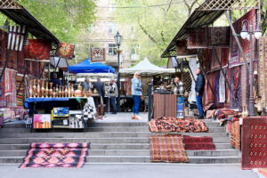 Spring Awakens in Yerevan: A Season of Beauty, Culture, and New Beginnings 4 vernissage market1