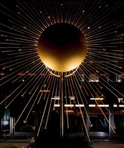 Telegraph Tbilisi: A Celebration of Light, Art, and Taste during the holidays. 1 Moments of welcoming the New Year at The Telegraph Hotel