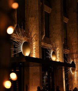 Telegraph Tbilisi: A Celebration of Light, Art, and Taste during the holidays. 2 Moments of welcoming the New Year at The Telegraph Hotel. 1